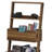Modern Walnut Bookshelf, 23.2 x 47.2 x 13.8 inches | 100% Melamine Coated Particle Board, Thickness: 0.7 inches | Stylish Solid Color Design, Perfect for Home or Office, Durable & Elegant Storage Solution-762714260