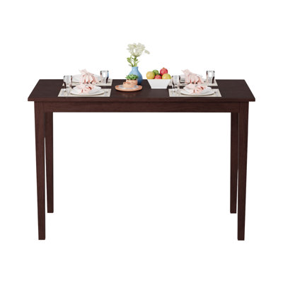 Dining Table Wooden Kitchen Table Rectangular Dining Room Table Small Space Wooden Table For Dining Room Home Living Room