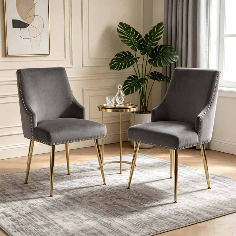 Chaise de salle à manger, Gray