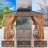 Pavillon de jardin toutes saisons 12 pi x 10 pi | Structure en cèdre avec toit en acier permanent