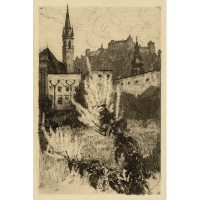 View From The Garden by Graf-Fbg - Wrapped Canvas Print