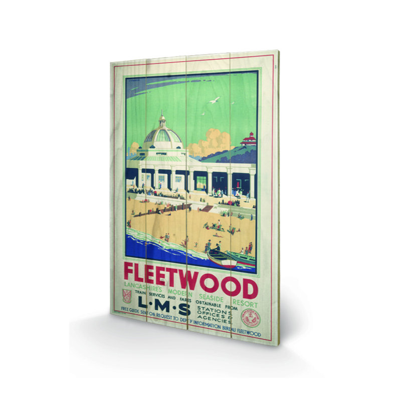 No Frame Print on Wood, 59cm H x 40cm W x 1.2cm D
