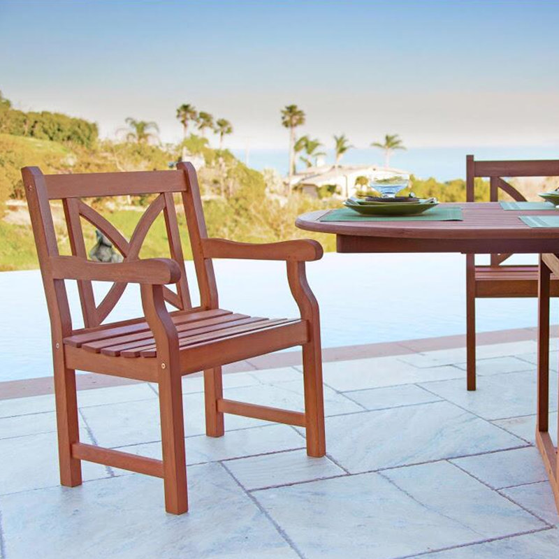 Wood Outdoor Lounge Chair