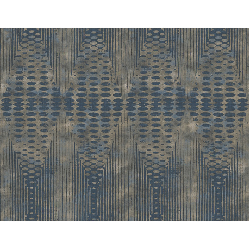 Alexio Geometric Double Roll, Gray