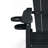 HDPE Bar Height Adirondack Chair With Cup Holder, All-Weather Outdoor Patio Bar Chair With Armrests 1 Piece-1856045797