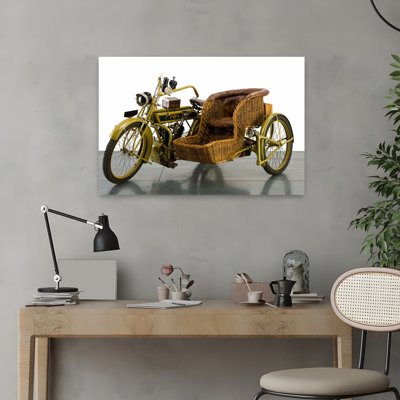 «1913 Matchless Model 7B Moto Combination Classic Abstract Landscape Nature Art mural