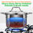 NutriChef 3 Quarts Stainless Steel Stock Pot