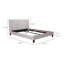 Burdge Tufted Upholstered Platform Bed-35082107-66444649