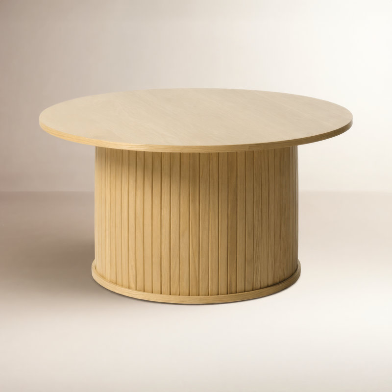 Table basse Iris, Chêne naturel