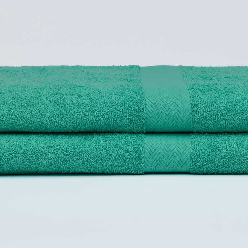 Deluxe 2-piece 100% Cotton Bath Sheet In Bemuda, Bermuda