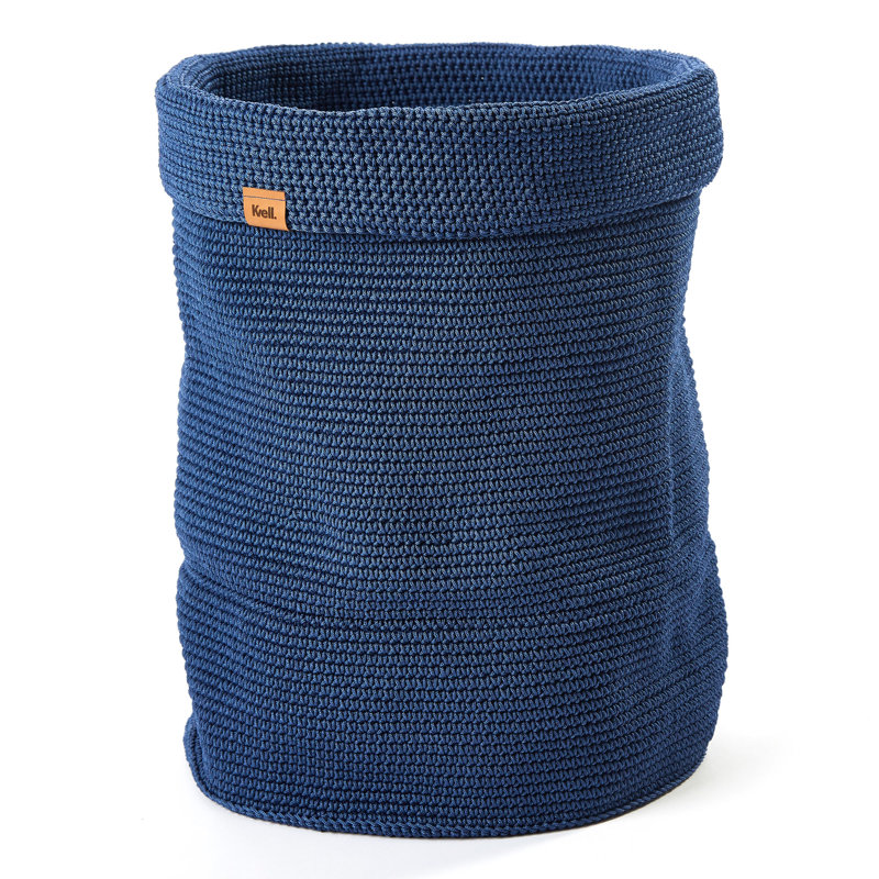 Fabric Laundry Hamper, Blue