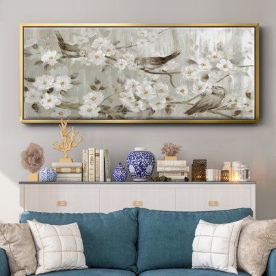 Songs of Spring- Framed Canvas