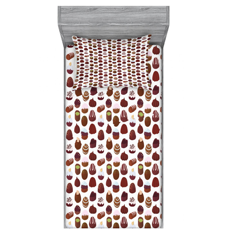 Ensemble de draps en micro-fibre, Ensemble de draps pour lit simple TG + un drap-hou