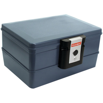 0.35 CU Key Lock WATERPROOF FIRE CHEST. 30 minute at 1550 degrees fireproof and 72 hours waterproof