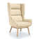 Sampson Upholstered Wingback Chair