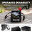 Seau d'eau pliable Feasto pour le nettoyage des brosses de gril, cuve de trempage pliable pour les têtes de brosses de gril, réservoir carré pour les barbecues à vapeur, multi-usage pour l'intérieur et l'extérieur