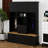 Hall Tree With Bench, 75" Entryway Storage Organizer With Coat Hooks, 6 Drawers & 3 Cabinets And 3-Tier Top Storage-2033173915