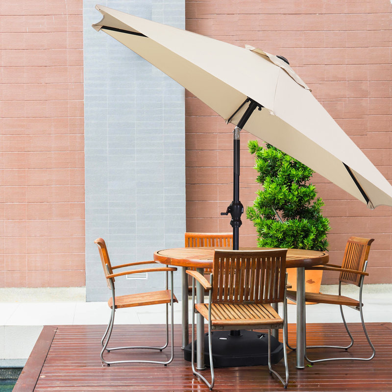 90'' Tilt Market Umbrella, Khaki