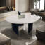 Table de salon italienne ronde en marbre-103173046