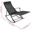 Chaunce Foldable Garden Rocking Chair