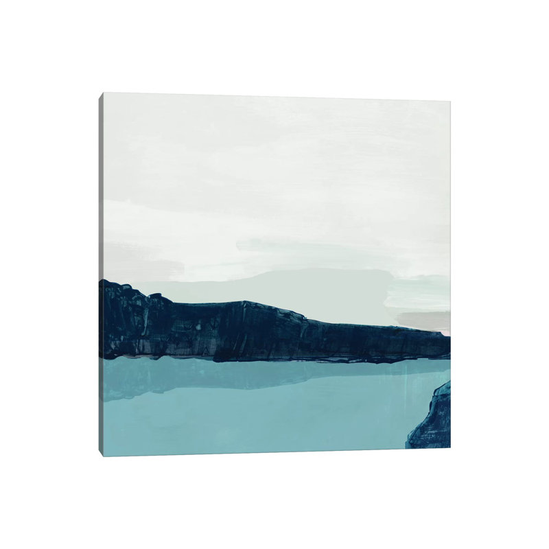 Silent Water by Tom Reeves - Painting on Canvas, Wrapped Canvas, 30.48cm H x 30.48cm W x 1.91cm D