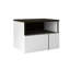 Hailey 50cm W Manufactured Wood Bedside Table