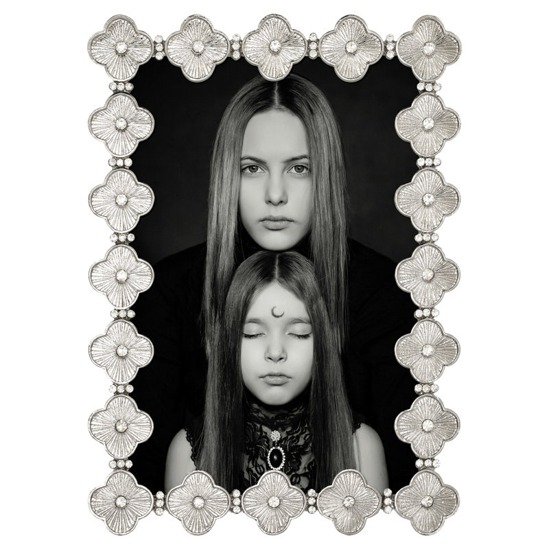 Windsor Metal Picture Frame, Silver, 4" x 6"