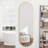 Oval Full-Length Mirror for Bedroom Bathroom Entryway-1013747056