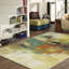 Tapis gris / jaune Hallberg-1714302082