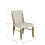 Maris Mahogany Handwoven Dining Side Chair
