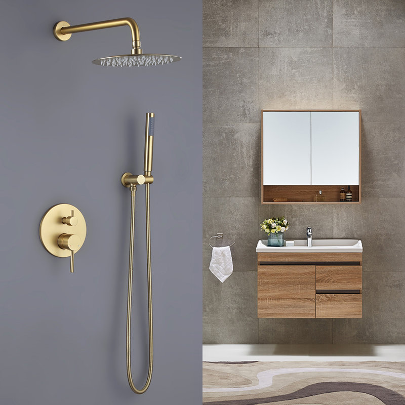 Complete Shower System with Rough in-Valve