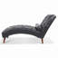 Chaise longue rembourrée