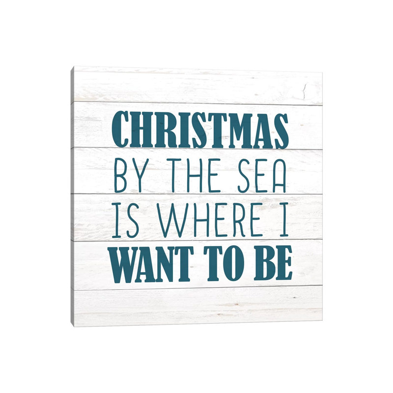 By The Sea by Kimberly Allen - Wrapped Canvas Gallery-Wrapped Canvas Giclée, 66.04cm H x 66.04cm W