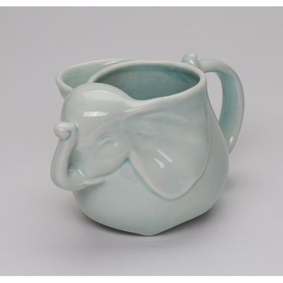 Tasse à thé éléphant avec porte-sachet de thé