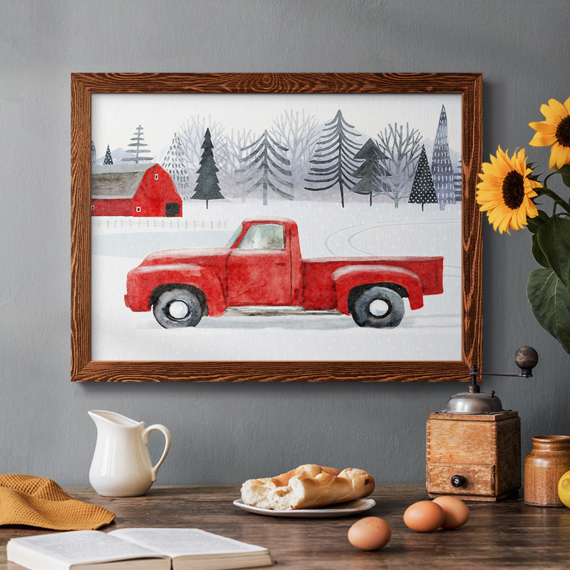 Snow Country Collection A, reproduction d'art sur toile, Érable, H 28 po x l 42 po x P 1,5 po