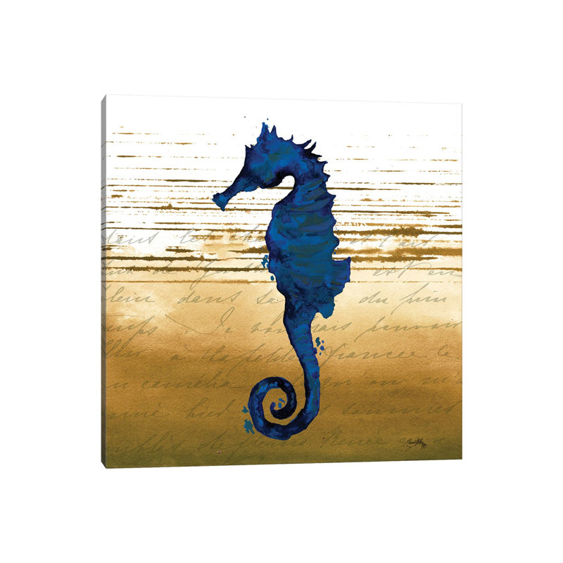 Coastal Blue III by Elizabeth Medley - Wrapped Canvas Gallery-Wrapped Canvas Giclée, 66.04 cm H x 66.04 cm W x 1.91 cm D