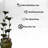 XBrand 34.3" H Zinc Metal Flower Fountain with River Stones – Indoor & Outdoor Water Feature