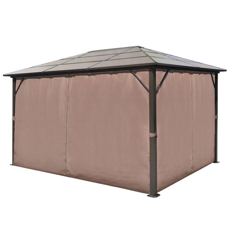 Clinard 4m x 3m Aluminium BBQ Gazebo