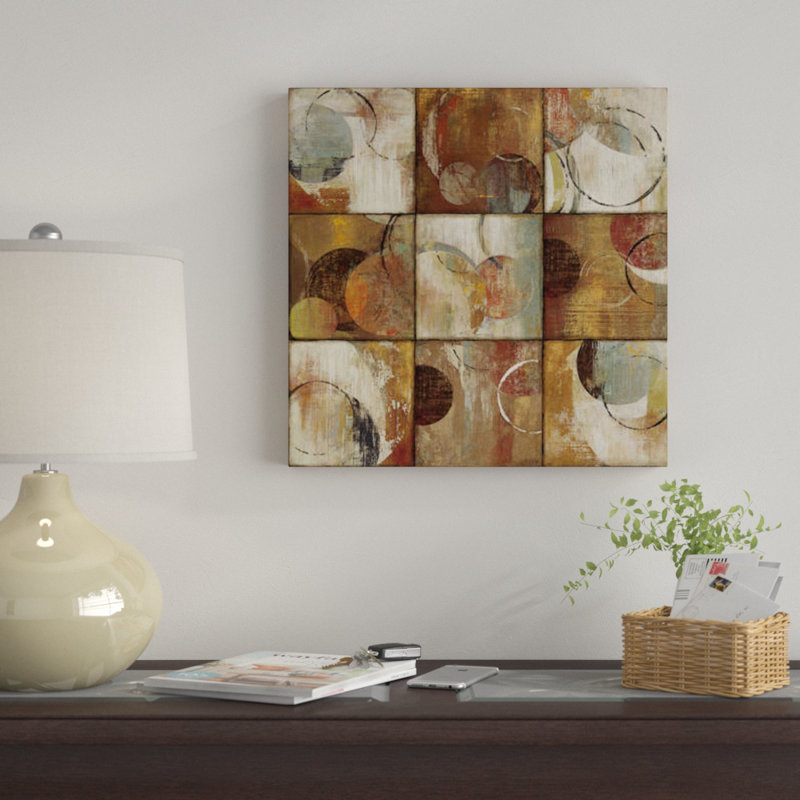 «Impact», impression sur toile, H 37 po x l 37 po x P 1,5 po, Pas de tapis, Toile tendue
