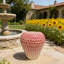 Tabouret à fruits Strawberry, tabouret surdimensionné en résine de 13,4 po, table d'appoint, décorations d'intérieur pour jardin, mobilier d'extérieur polyvalent-562446589