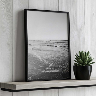 Surfing Monochrome by Garima Dhawan Photographic Print