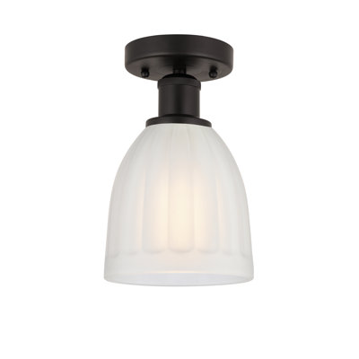 Radegonde Glass Semi Flush Mount