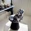 Fauteuil d'appoint pivotant rembourré Toile Floral