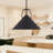 18-in Black Pendant-1842365661