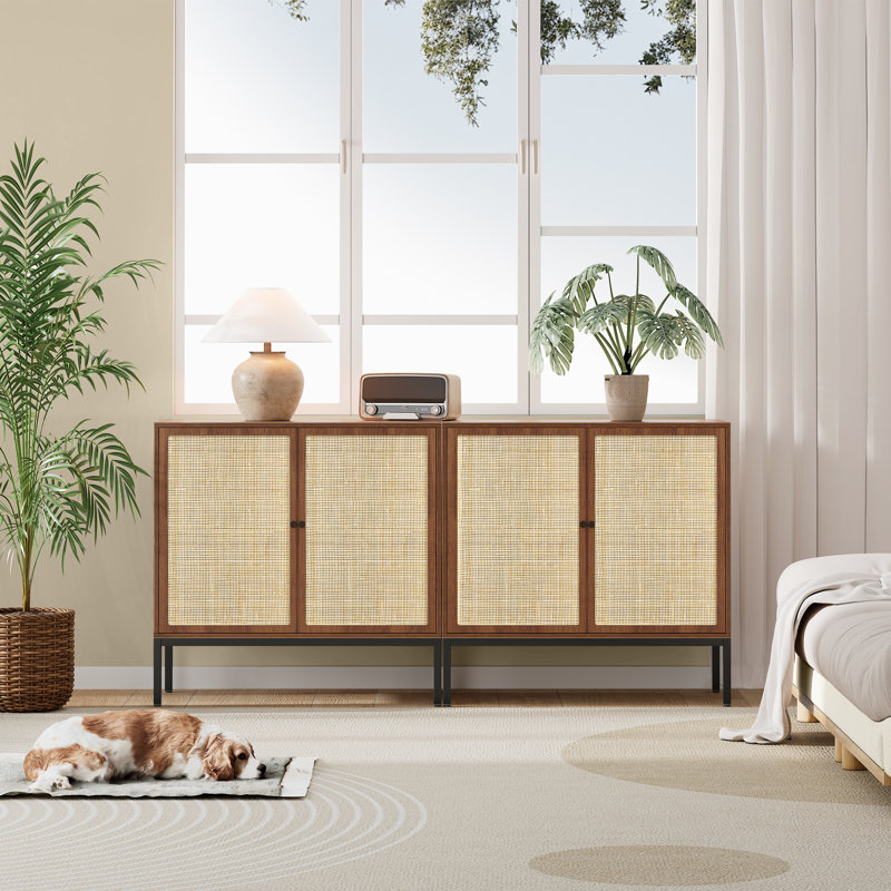 Buffet de 31,5 po de largeur Acelynn, Noyer