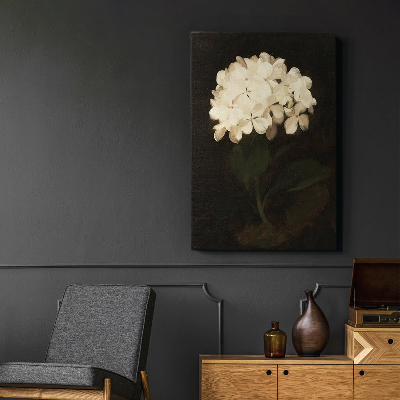 Peinture sur toile encadrée, H 13 po x l 9 po
