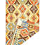 Ikat Area Rug in Gold