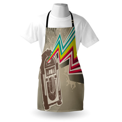 No Pattern Bib Apron