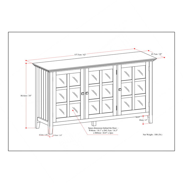 Dimensions du produit