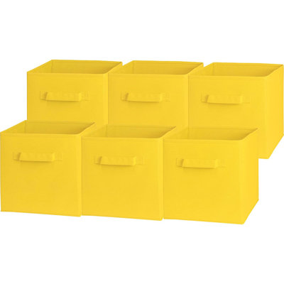 Ensemble de bacs de rangement en tissu